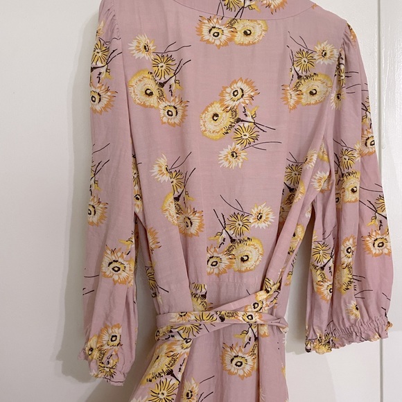 Madewell Dandelion Pink Dress - Picture 2 of 5